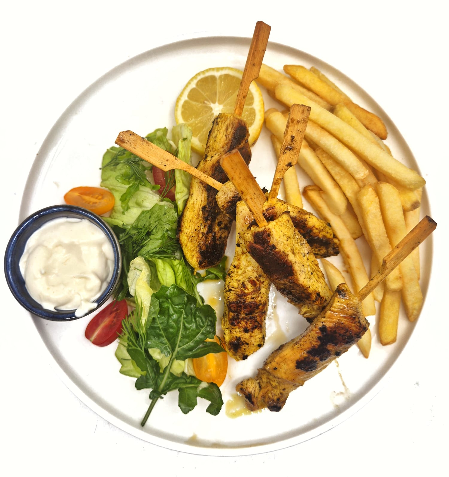 BROCHETTE CHICKEN SATAY AU CURRY