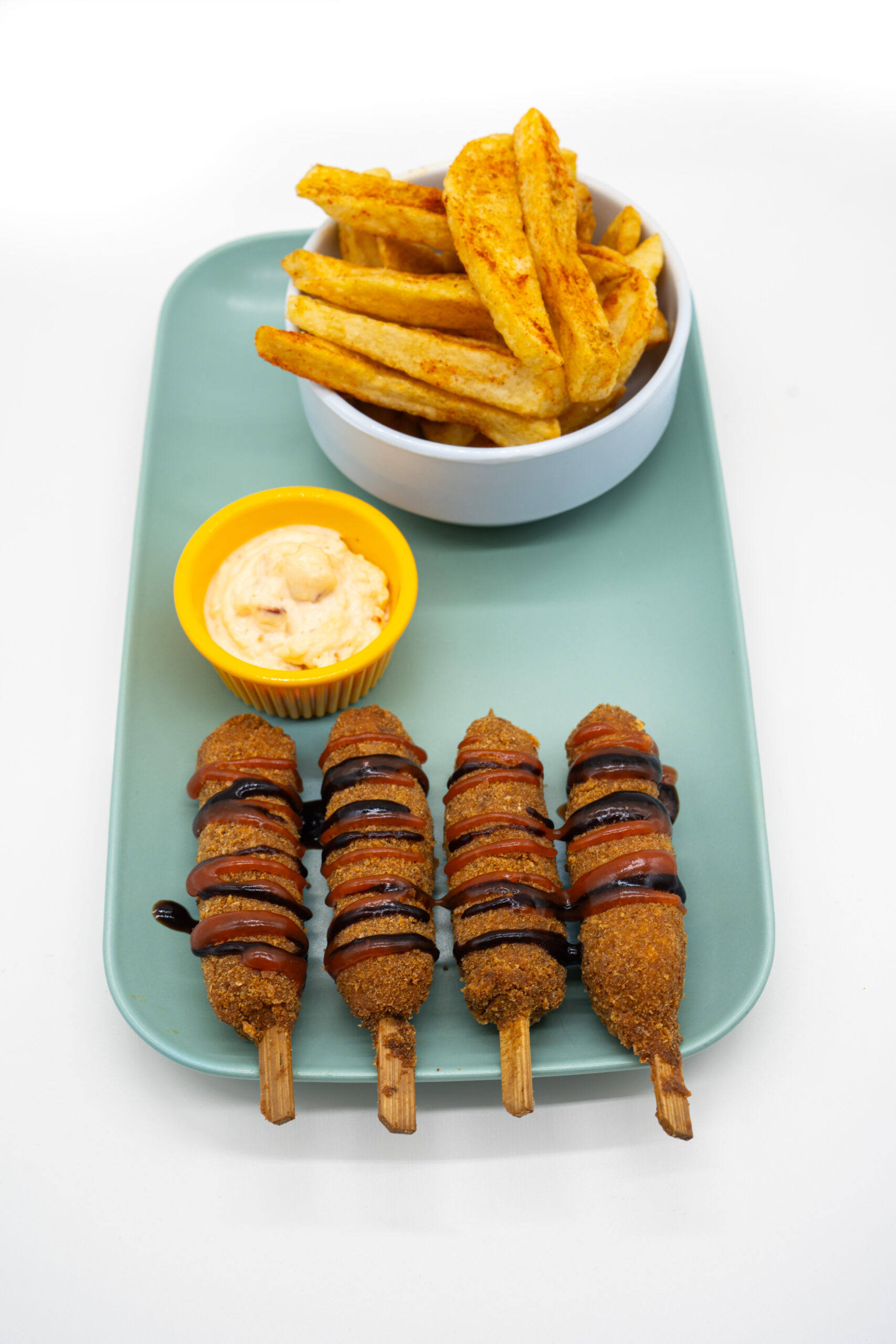 corn dogs
