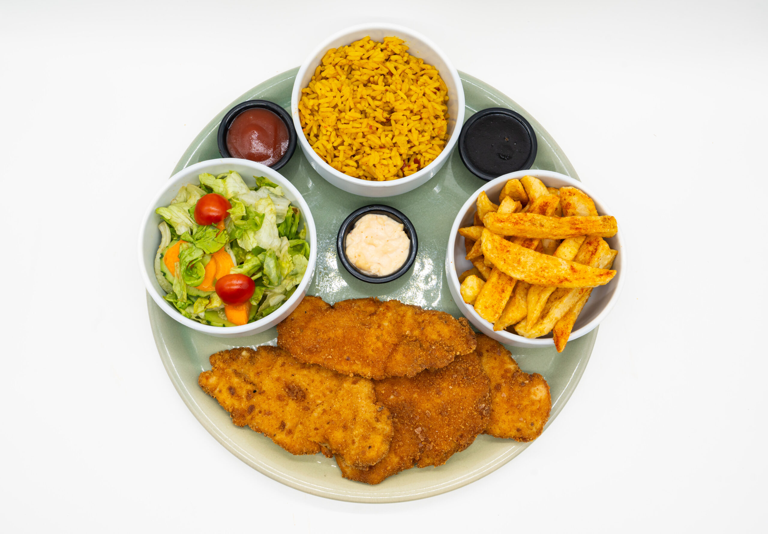 escalope de poulet pané